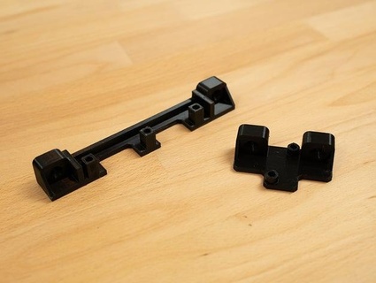 smart mirror mounting bracket pushbutton ir sensor digitalewelt3d 3d print model - Mito3D