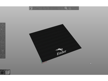 Prusaslicer Ender 3 max Textur Modell gaffer7773 za 3d print model - Mito3D