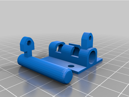 door lock flinting 3d print model - Mito3D