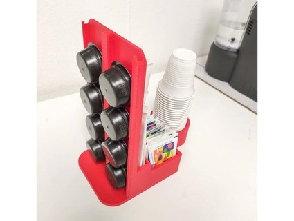 lavazza modo mio capsule holder - porta mattiapatelli 3d print model - Mito3D