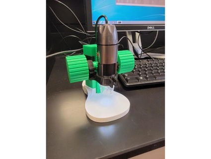 modifié stable USB microscope supporter 3d print model - Mito3D