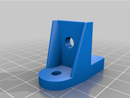 support 13mm hypercube évolution joinfotech 3d print model - Mito3D