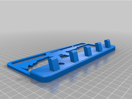 ar-15 key rack alig8tor2019 3d print model - Mito3D