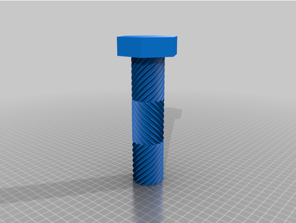 fidget screw cenculis 3d print model - Mito3D