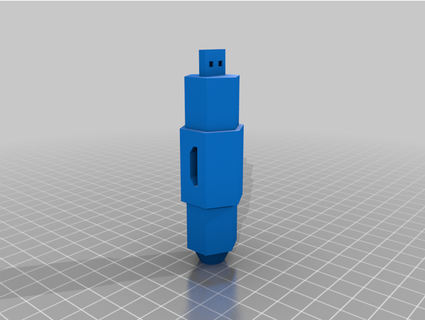 Hawkeye USB seta dbsfdvbja 3d print model - Mito3D