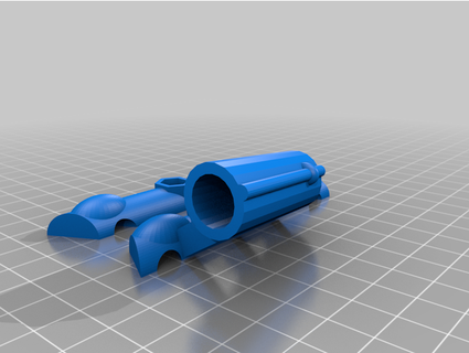 fizik saddle rail mount lezyne strip drive pro mikerott 3d print model - Mito3D