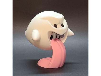 Mario boo fantasma pla pa 3d print model - Mito3D