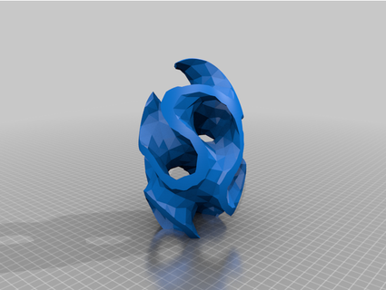 gyroid lattice statue simonahr 3d print model - Mito3D