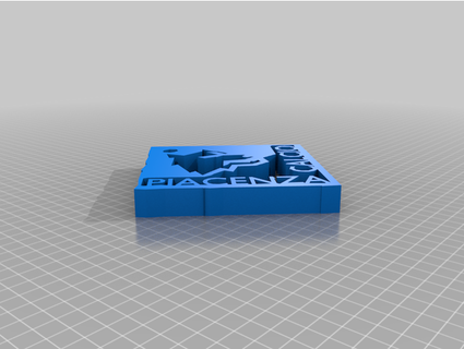 piacenza calcio portachiavi eddiebrock 3d print model - Mito3D