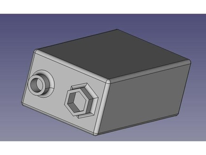 9v Batterie Attrappe Lehrmodell Simulation Zahlenformat 3d print model - Mito3D