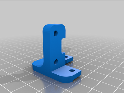 mount 3d touch theblindedboy 3d print model - Mito3D