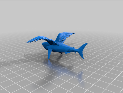 sky shark brando4027 3d print model - Mito3D