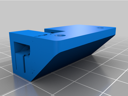 rigidbot x eksen kemer bağlayıcı takviyeli dbell37 3d print model - Mito3D