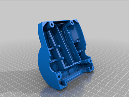 zerobot Pro batería bandeja tamaño ruedas dbell37 3d print model - Mito3D