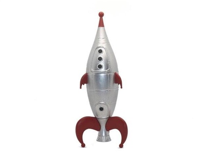 marvin martian's rocket ship - martian maggot rebeltaz 3d print model - Mito3D