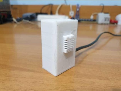 dht22 - smart home temperature sensor esp8266 01 page 404 found 3d print model - Mito3D