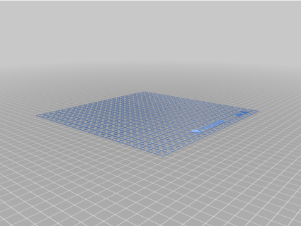 voxelab aquila x2 bed model texture krapka 3d print model - Mito3D
