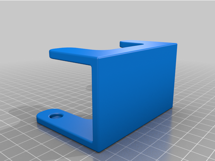 supporto alimentazione freebox delta gauthierleruzic 3d print model - Mito3D