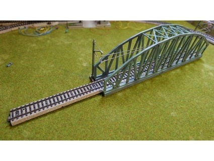 Bogen Brücke Marklin tracks h0 bogenbr cke rklin gleise realprint 3d print model - Mito3D
