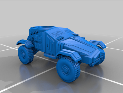 assalto buggy miniature 3d print model - Mito3D
