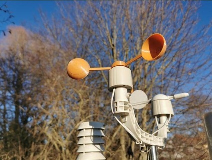 hemispherical cup anemometer renkforce aok-5050 weather station mummelnase 3d print model - Mito3D