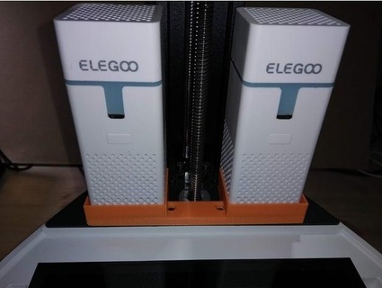 titulaire soutien elegoo air purificateur elfin 3 mini qbi2 3d print model - Mito3D