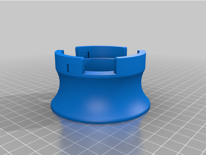 delonghi dedica funnel eureka mignon grinder plunderknabe 3d print model - Mito3D