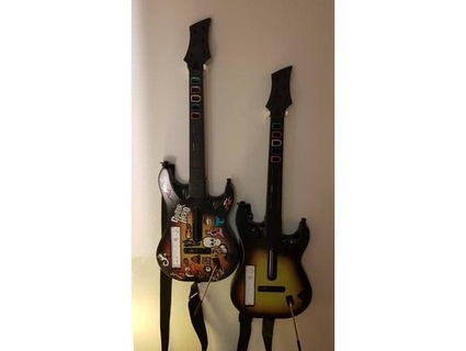 wall mount wii guitars guitar hero tupsy 3d print model - Mito3D