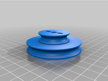 k'nex belt drive pulleys 3dprintnova 3d print model - Mito3D