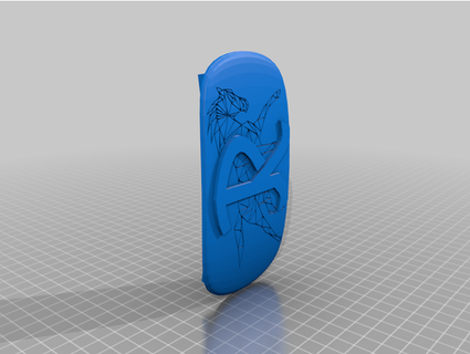 russellstone belt cover fluxcapacitor 3d print model - Mito3D