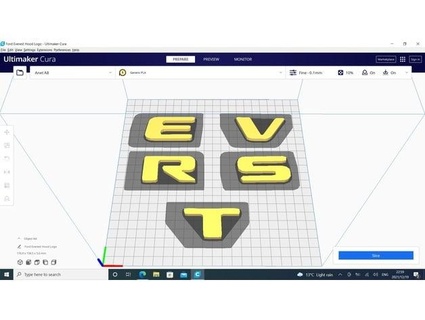 vado Everest capucha logo caries 3d print model - Mito3D