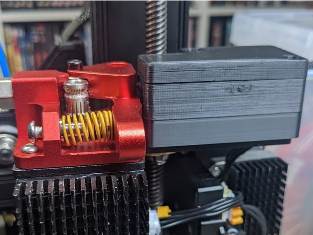 Realität cr 6 se Filament run out Sensor Gehäuse Steigleitung Abstandshalter Sänger a2 3D print model - Mito3D