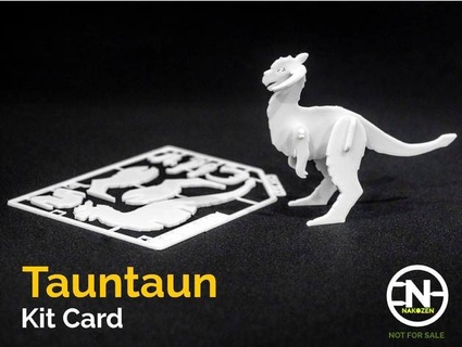 tauntaun kit cartão nakozen 3d print model - Mito3D