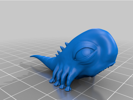 envy trueform slug orangemush 3d print model - Mito3D