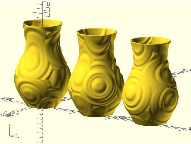 ripple vase justinsdk 3D print model - Mito3D