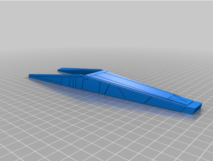 star wars x-wing 375 roneyzf 3d print model - Mito3D