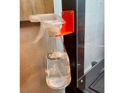 alcohol botella montar carencia recinto sfrost74 3d print model - Mito3D