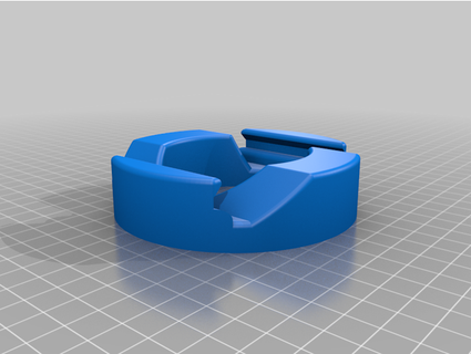 Donut supporter mobile dispositifs finmod 3d print model - Mito3D