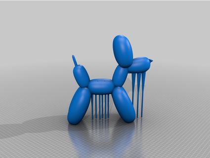 balloon dog big version amazona007 3d print model - Mito3D