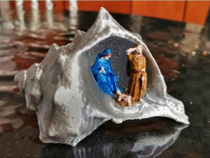 nativity shell cipper 3d print model - Mito3D