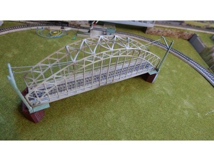 direk binmek 7009 tin bridges tutucu metal levha gıdıklamak h0 gerçek baskı 3d print model - Mito3D