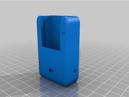 chamberlain - liftmaster keychain remote visor clip bg-thingmaker 3d print model - Mito3D