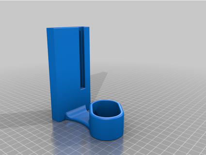 watch mobile stand deepmike 3d print model - Mito3D