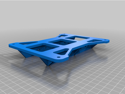 vkb gladiator nxt baseplate deadweasel  3d print model - Mito3D