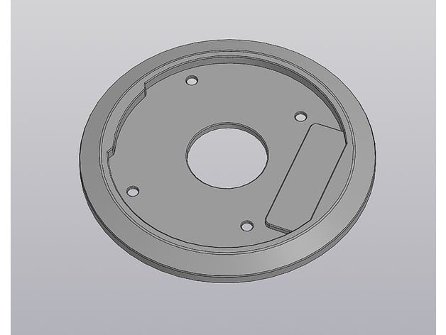 Grundplatte Makita rt0700 Router Kiryl le 3D print model - Mito3D