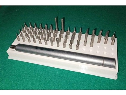 bit holder box automatic electric precision screwdriver xiaomi wowstick 1f + afruzu 3d print model - Mito3D