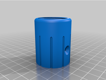 pet bottle adapter toilet plunger xxdvdxx 3d print model - Mito3D