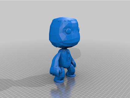 pequeno planeta sackboy costura muppet trancher 3d print model - Mito3D