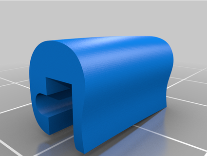 printbed filament clip 3d print model - Mito3D
