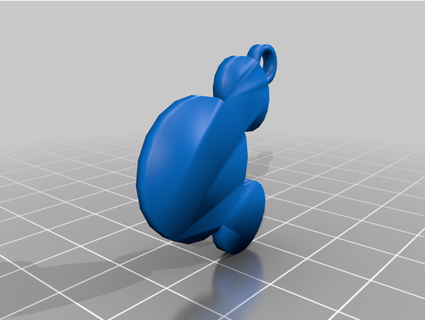 mouse keychain izonedout 3d print model - Mito3D